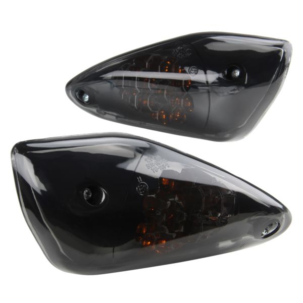 Blinker Blinkerleuchten SET "Blackline" LED für Yamaha Aerox 50 100 / MBK Nitro 50 100 (105144)