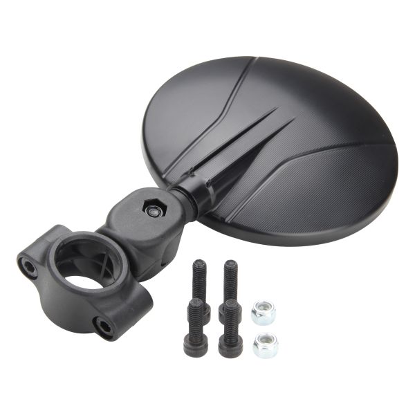 Handlebar Mirror FLEXI 7699 Black – Supermoto Naked Bike Enduro