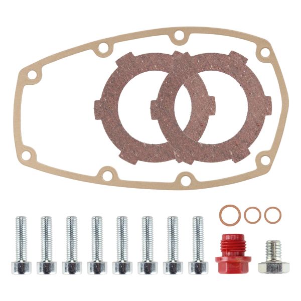 Ölschrauben + Kupplungsdeckeldichtung + Lamellen für Zündapp ZD 10 30 Typ 446 / ZR 20 Typ 447 - Citomerx (108822)