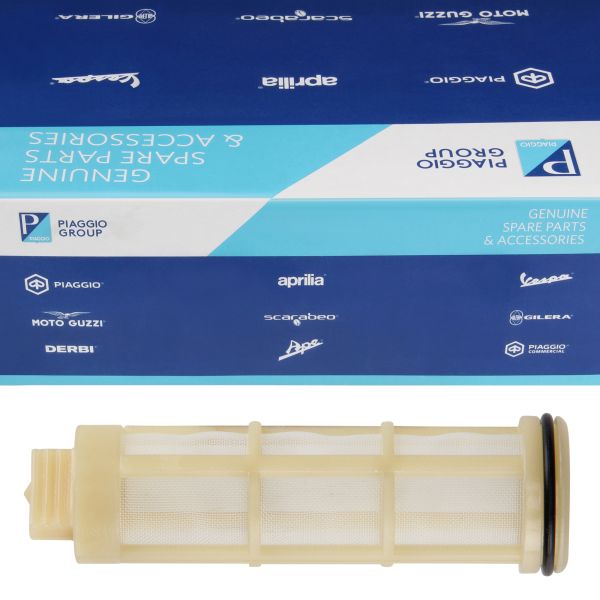Ölfiltersieb 431242 Ölfilter Original Piaggio Zip 2 Vespa LX Sprint Aprilia SR RS SX 50 125 (431242)