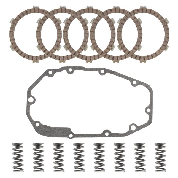 Kupplungslamellen + Kupplungsfedern + Dichtung für Zündapp KS 80 WK Touring Super Typ 530 537 / K SX 80 Typ 540 - Citome (108780)