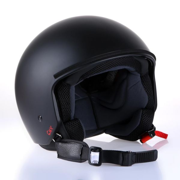 Motorradhelm Jethelm Rollerhelm CMX Joey matt schwarz in Größe XL (16355350)
