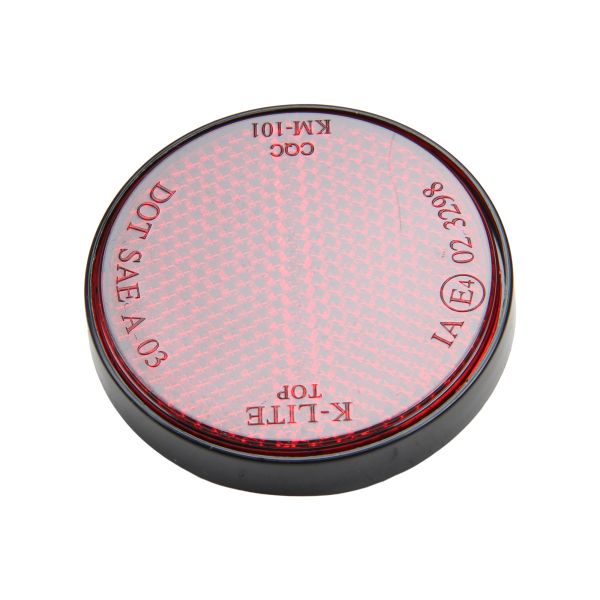 Reflektor 55mm rund rot schraubbar – Citomerx (110836)