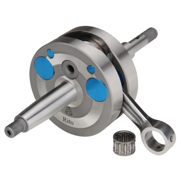 RITO Kurbelwelle ORIGINAL (39,70mm Hub) für Hercules K50 RLC Ultra RS LC // Sachs 50 SW 50/6 SW (9.149.09.1.012)