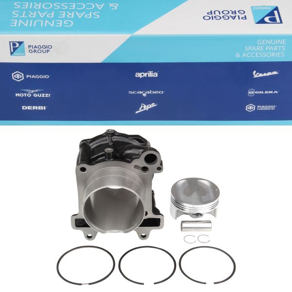 Zylinder Kit 350ccm Original Piaggio für Beverly, MP3, X10 4T LC – Ersatzteilnummer 1A013567 (1A013567)