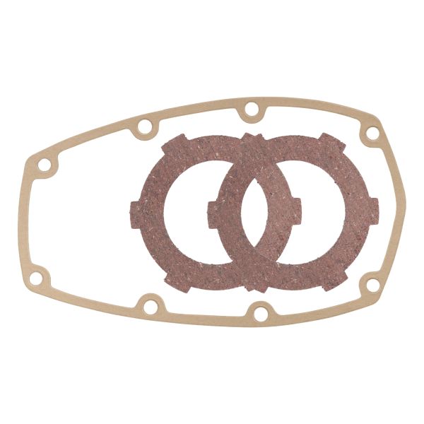Kupplungslamellen Set + Kupplungsdeckeldichtung für Zündapp ZD 10 30 Typ 446 / ZR 20 Typ 447 - Citomerx (108761)