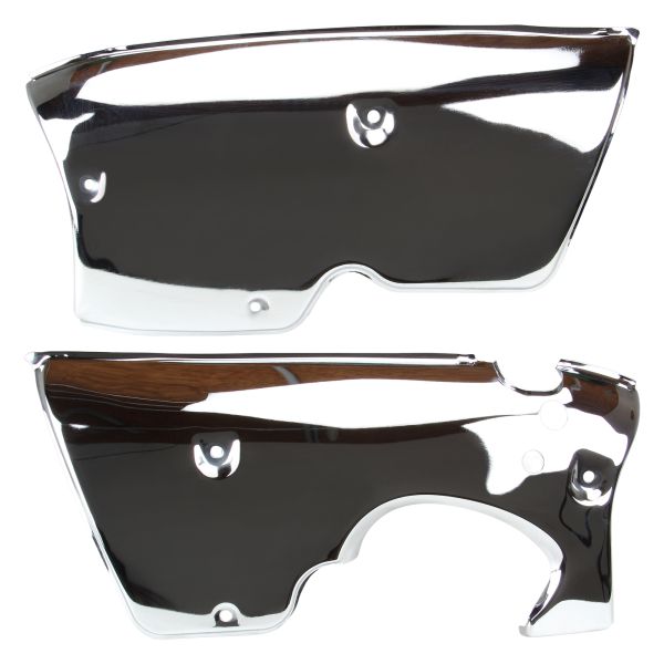 Seitenverkleidung Motorverkleidung SET Chrom für Kreidler Florett Moped Mofa Mokick (110661)