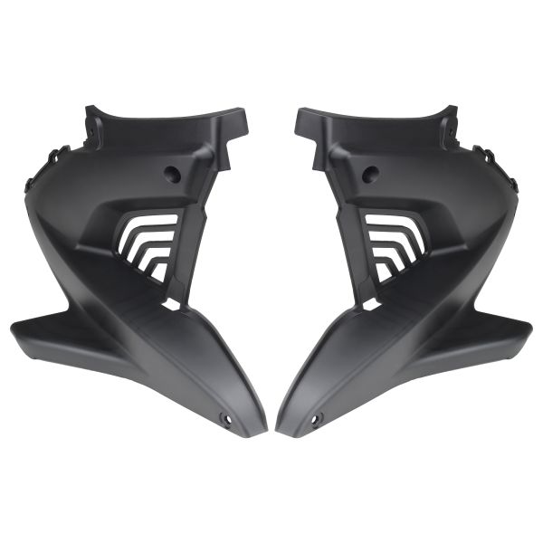 Seitenverkleidung Sitzbank Z-Teile schwarz links rechts für Yamaha Aerox MBK Nitro YQ50 100 (103773)