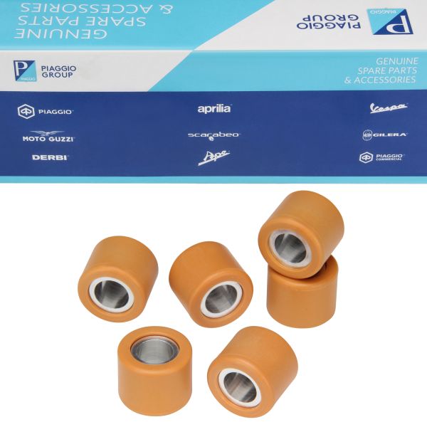 Variatorrollensatz Piaggio Variomatikgewichte 19x15,5 mm 5,3 g 6 Stück CM1102035 (CM1102035)