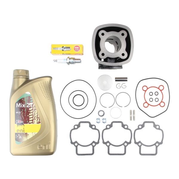 Zylinder Set 70ccm 47mm (4-eckig) GROß für Piaggio LC NRG NTT Quartz Zip / Gilera Runner (bis 1997) (105986)