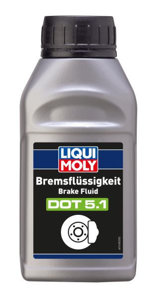 Liqui Moly Bremsflüssigkeit DOT 5.1 0,5 L - Höchste Performance für Ihr Fahrzeug (LM21161)