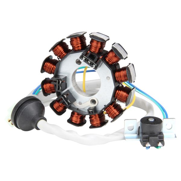 Lichtmaschine Stator 12-polig für Yamaha Aerox Neos MBK Nitro Ovetto Mach G Jog BWS (105518)