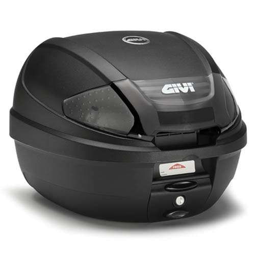 GIVI E300 Monolock Topcase, neuer Verschluss mit Platte schwarz matt (E300NT2_23082111405183)