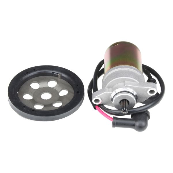 Anlasser + Anlasserfreilauf (16mm Variostumpf) für 2-Takt China Roller CPI Oliver Popcorn / Explorer / Generic / Keeway (114288)