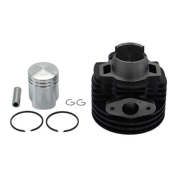 Zylinder Kit Standard 50ccm 38mm für Puch DS MC MS R VZ 50 Tunturi Pappa Maxi (189006)