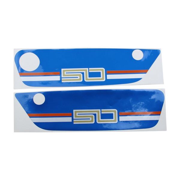 Aufkleber Set Tank blau für Suzuki K50 N / DN (187155)