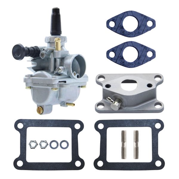Vergaser-Set: Yamaha DT 50 Vergaser VM16 16 mm + Dichtungen + Ansaugstutzen (166620s1)