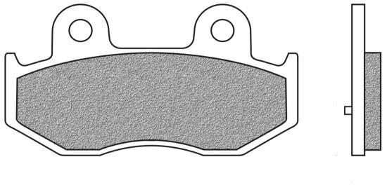Bremsbeläge hinten Sintermetall Performance S2 Typ FD.0326 für Suzuki AN 250,400 Burgman,Kawasaki SC (720326)