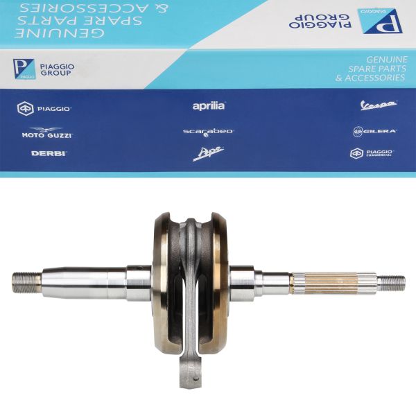 Kurbelwelle Kat. 1 original Piaggio für Vespa GTS 4V und Piaggio Medley 125 – Ersatzteilnummer 1A01654601 (1A01654601)