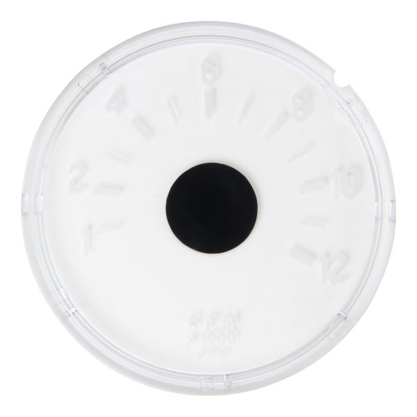 Drehzahlmesserglas 83mm (1-12x1000 RPM) für Kreidler Zündapp Moped Mokick Mofa (110728)