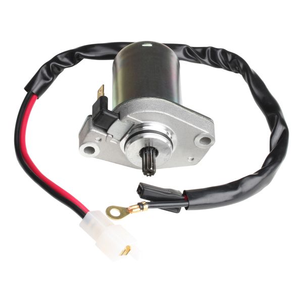 Anlasser (mit Kabel) (9 Zähne / gegen Uhrzeigersinn) für Minarelli AC LC / Yamaha Aerox Jog BWs Neos / MBK Aprilia (126002)