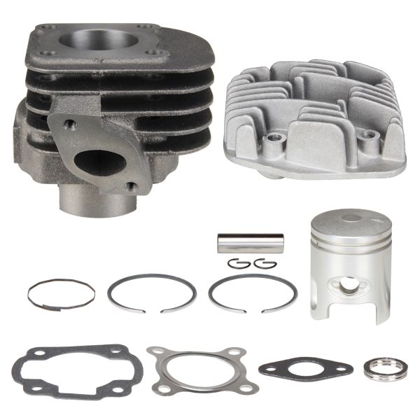 Zylinder Set + Kopf 50ccm 40mm für Minarelli AC liegend Yamaha Jog Zest Why Neos / MBK Ovetto Flipper Mach G / Aprilia (106053)