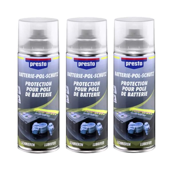 Presto Batteriepol-Schutz 3x 150 ml. (PR4299893)