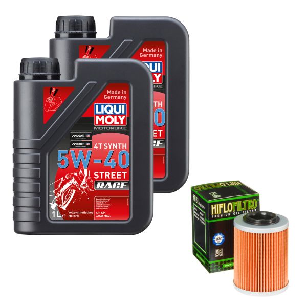 Wartungs-Set für CAN-AM Outlander 1000 R XT-P Max DPS I 18, LM 5W-40 Race 2L (110731)