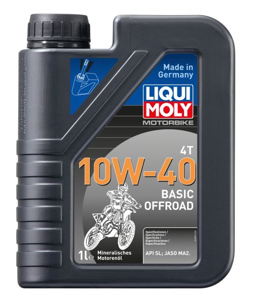 Liqui Moly Motorbike 4T 10W-40 Basic Offroad - 1 L (LM3059)