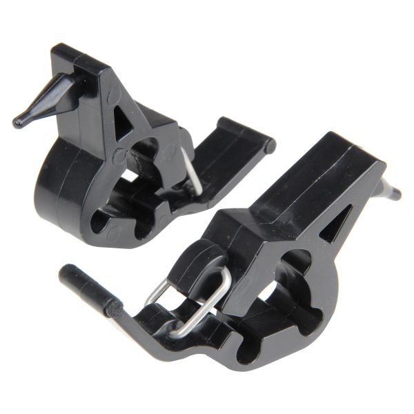 Scheinwerfergummi Set unten für Derbi Senda 50 R SM Racer X-Race X-Treme / Gilera RCR SMT (BJ 2000-2010) (110636)