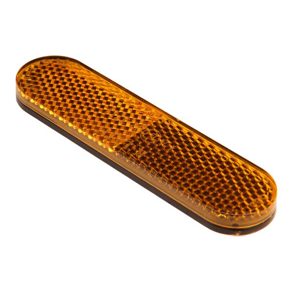 Citomerx Reflektor 95x25mm oval orange selbstklebend (110833)