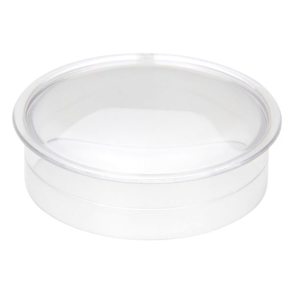 Tachoglas transparent 48mm (Eierlampe) für Kreidler Florett Moped Mokick Mofa (110716)