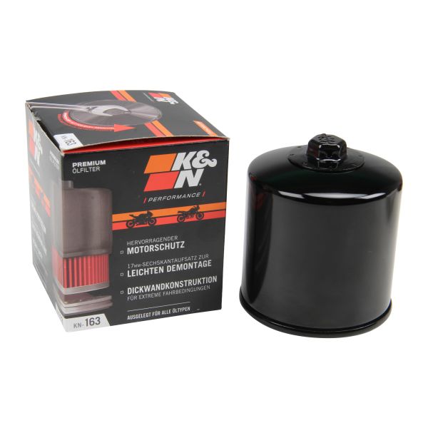 K&N Ölfilter KN-163 Wrench-Off 17mm für BMW R 1150 850  K 75 1001100 1200 (109528)
