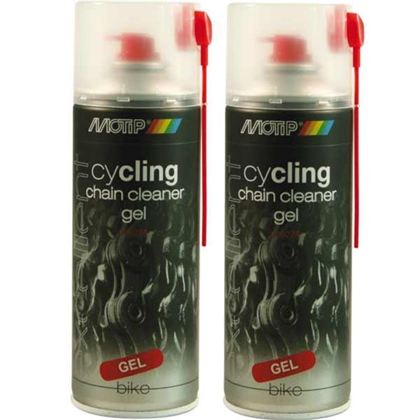 Motip MoTip Fahrrad Kettenreinigungsgel Spray 2x 400 ml. (MO0002752_23052411333581)