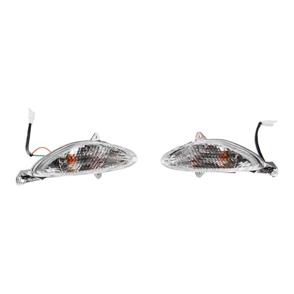 Blinker Set vorne transparent für Baotian BT49QT BT50QT-9 / Rex RS 450 / Flex Tech Explorer Benzhou (110345)