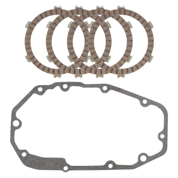 Kupplungslamellen Set + Kupplungsdeckeldichtung für Zündapp CS 50 Typ 448-310 | Citomerx (108766)