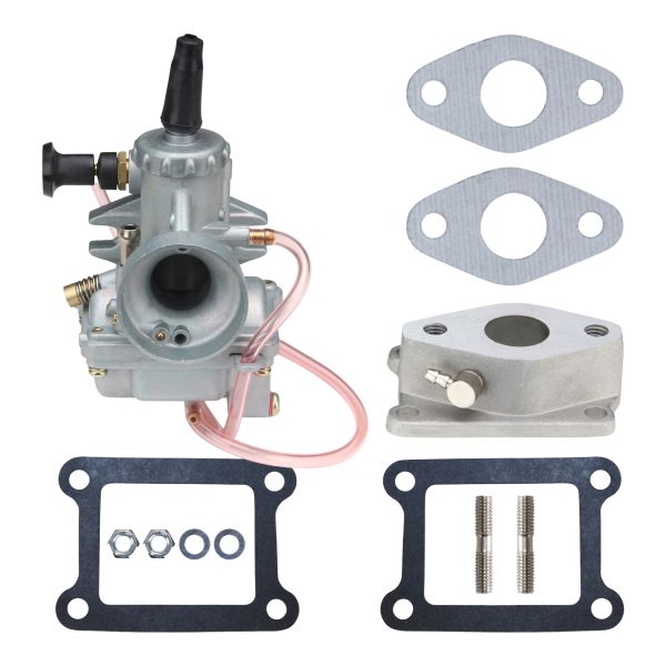 Vergaser VM20 20mm + Ansaugstutzen + Dichtungen für Yamaha DT 50 R M MX (bis 2003) / RD 50 M MX DX (114510)