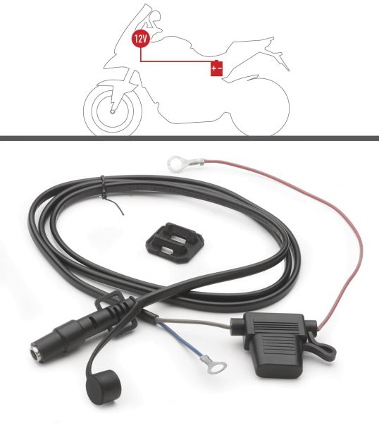 Givi Universalkabelsatz f. Batterie-Anschluss 12V Strom für S111 o.S112 (S110_24031110265368)