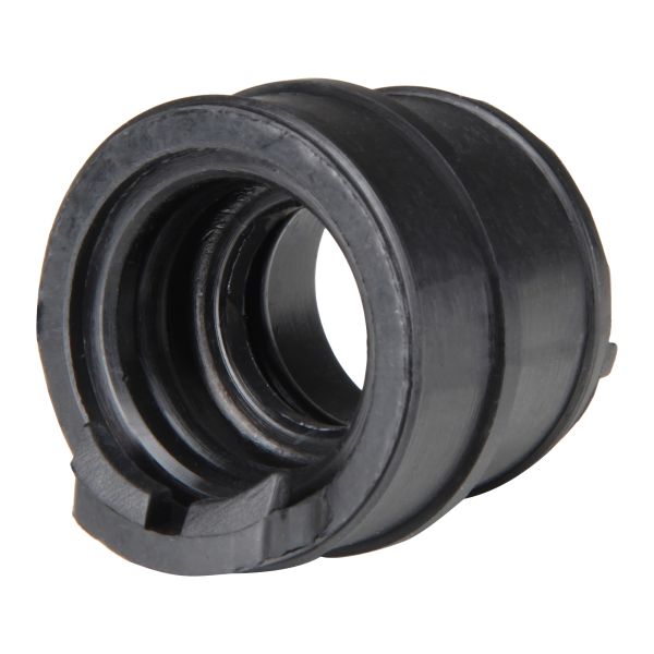 Ansauggummi (Vergaser-Ansaugstutzen) 24/28mm für Aprilia RX SX / Derbi GPR Senda / Gilera SMT / Piaggio (D50B0 EBE EBS)  (110317)