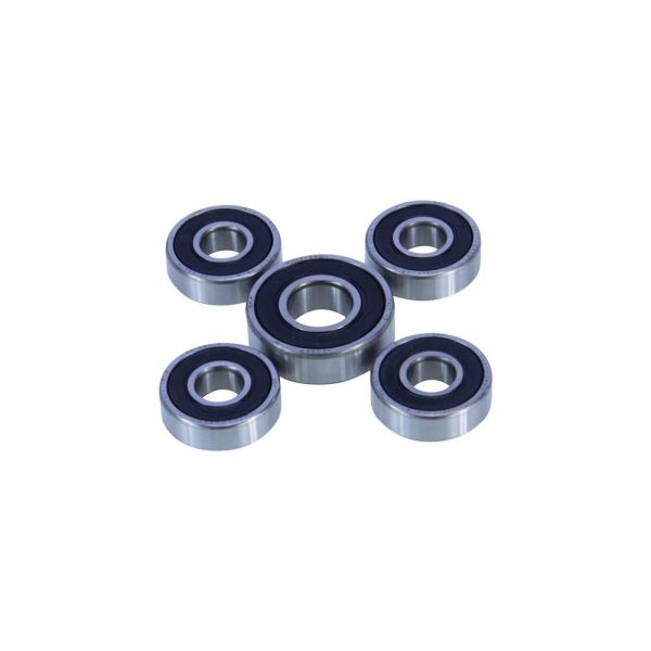 Radlagersatz Speichenrad 4x DIN 625 6201 Z + 1x DIN 625 6203 Z für Zündapp KS50 (715161)