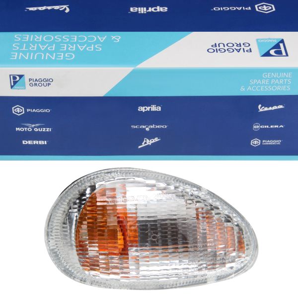 Blinker vorne rechts Weiß Original für Piaggio Vespa ET2 ET4 50 125 150 (581634)