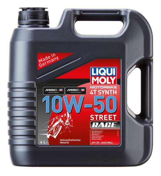 Motorbike 4T Synth 10W-50 Street Race 4 L (LM1686)