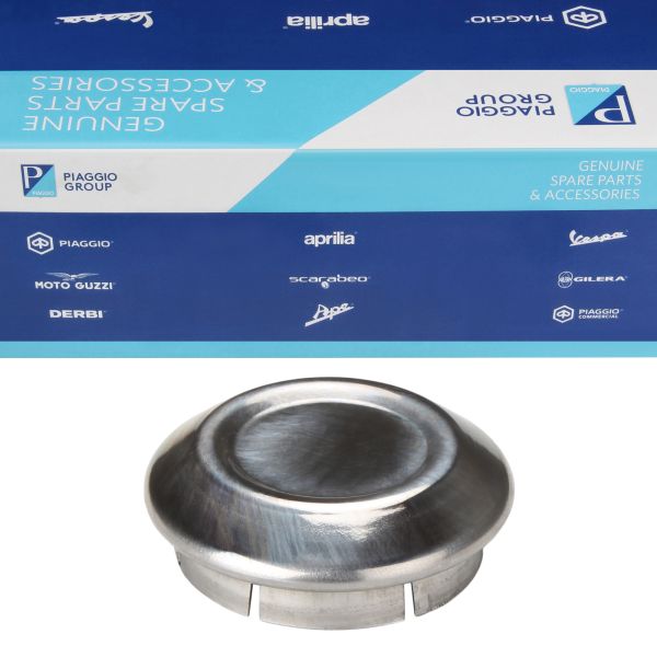 Staubschutz Staubkappe chrom 36mm original für Derbi Gilera Piaggio Vespa (1C000523)