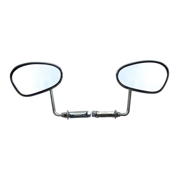 Spiegel Set BUMM 913/4 VL VR links + rechts Lenkerendenspiegel für Kreidler Hercules Zündapp Puch Mokick Mofa Moped (166384)