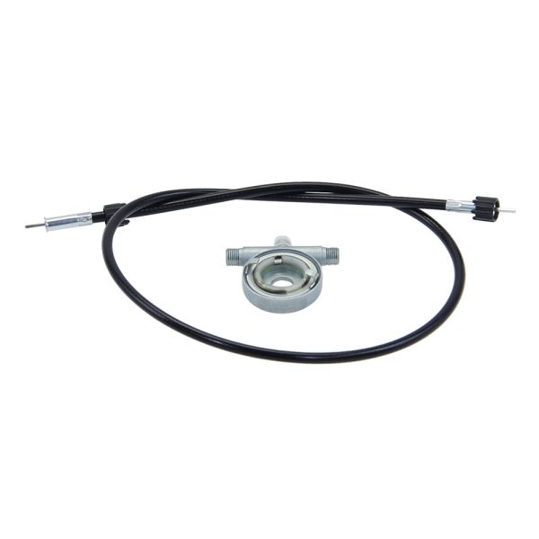 Tachowelle 750mm + Tachoantrieb 16 Zoll Set für Hercules, Kreidler, Puch, Zündapp Moped – Citomerx (105791)