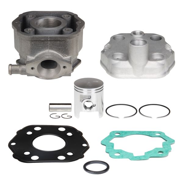 Zylinder Set + Kopf 50ccm 40mm für Derbi GPR Senda / Gilera GPR GSM SMT Zulu / (EBE050 EBS050 Motor) (bis 2006) Euro 2 (108062)