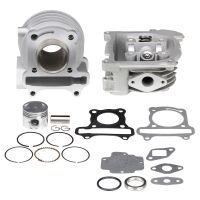 Zylinder Set + Kopf 50ccm 39mm (kurze 64mm Ventile) (ohne SLS) für 4-Takt China GY6 / Kymco 139QMB 139QMA (107538)