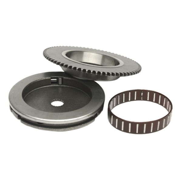 Anlasserfreilauf mit Starterkranz (13mm Variostumpf) für Minarelli / Yamaha Aerox BWs Jog Neos / Aprilia SR / MBK Nitro (160255)