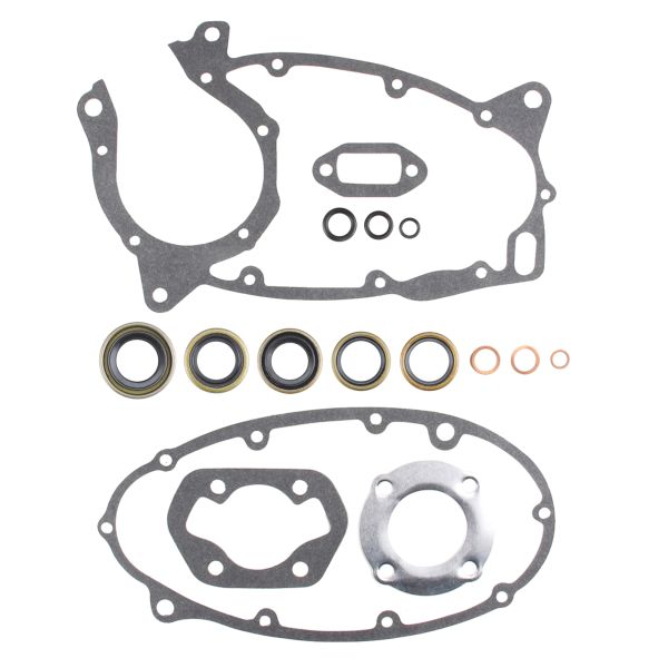Dichtsatz + Wellendichtringe Metall für Zündapp CS Hai CX 25 Typ 448 / ZX X ZL ZS 25 Typ 460 / C 50 Typ 517 (106335)