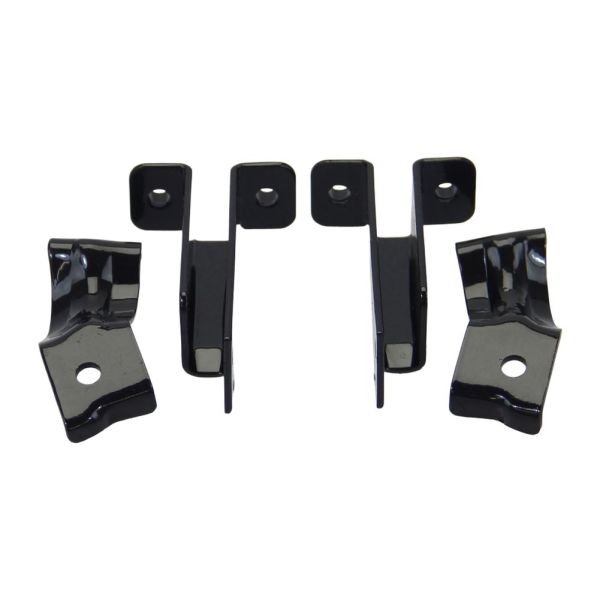Blinker Halter Halterung Befestigungssatz vorne/hinten schwarz Honda MT 50 (188913)